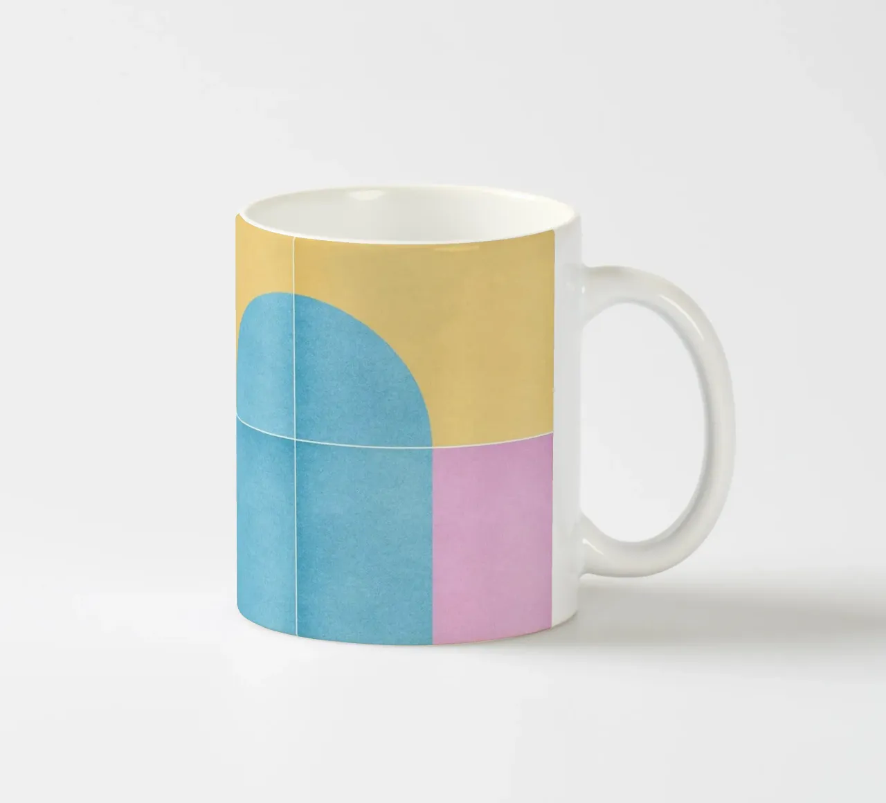 Retro Tiles 12 tazza in ceramica da designdn