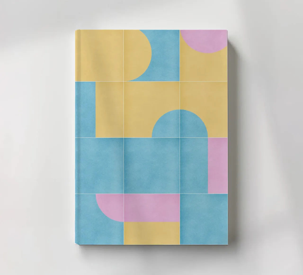 Retro Tiles 12 notebook by designdn