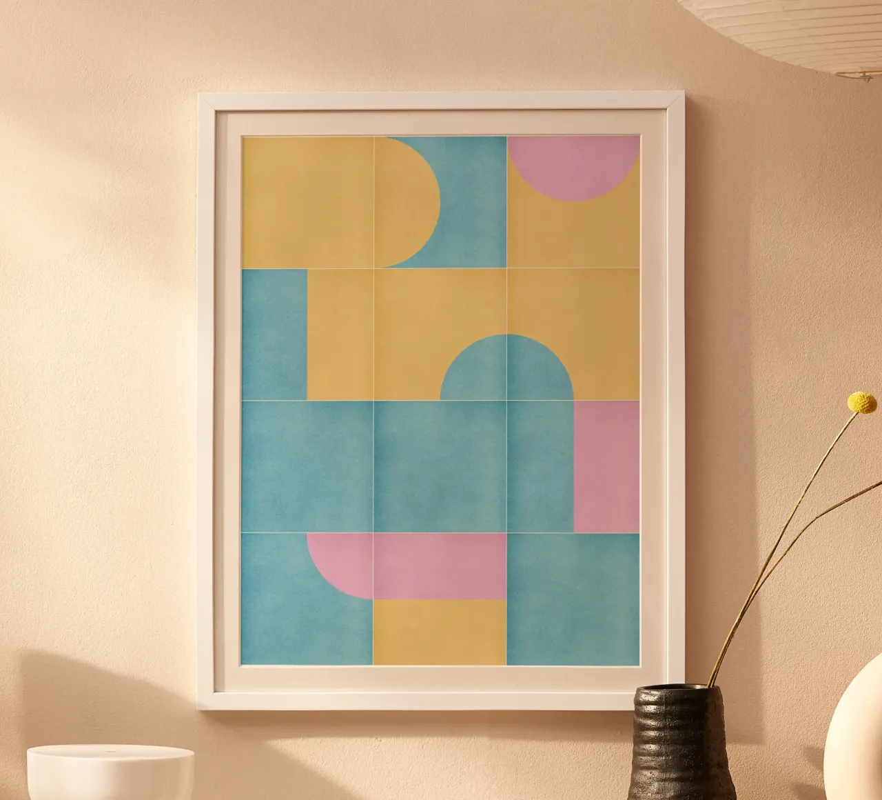 Retro Tiles 12 carta hahnemühle da designdn