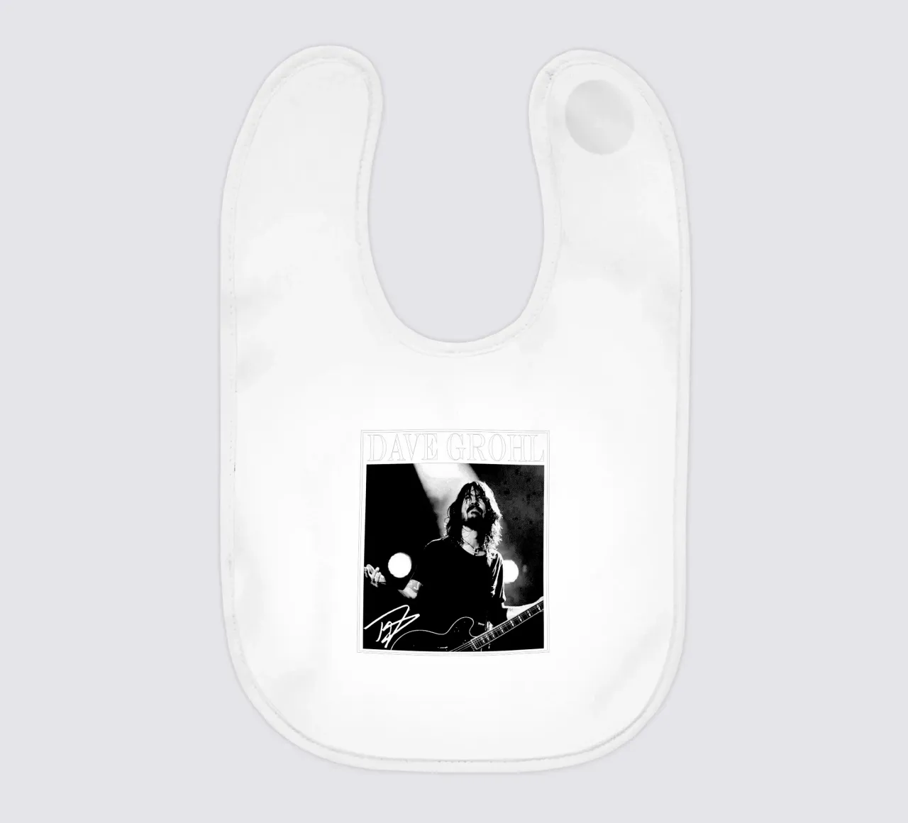 Pop Art Dave Grohl bavaglino da https://www.juniqe.com/uk/shop/Henndraws
