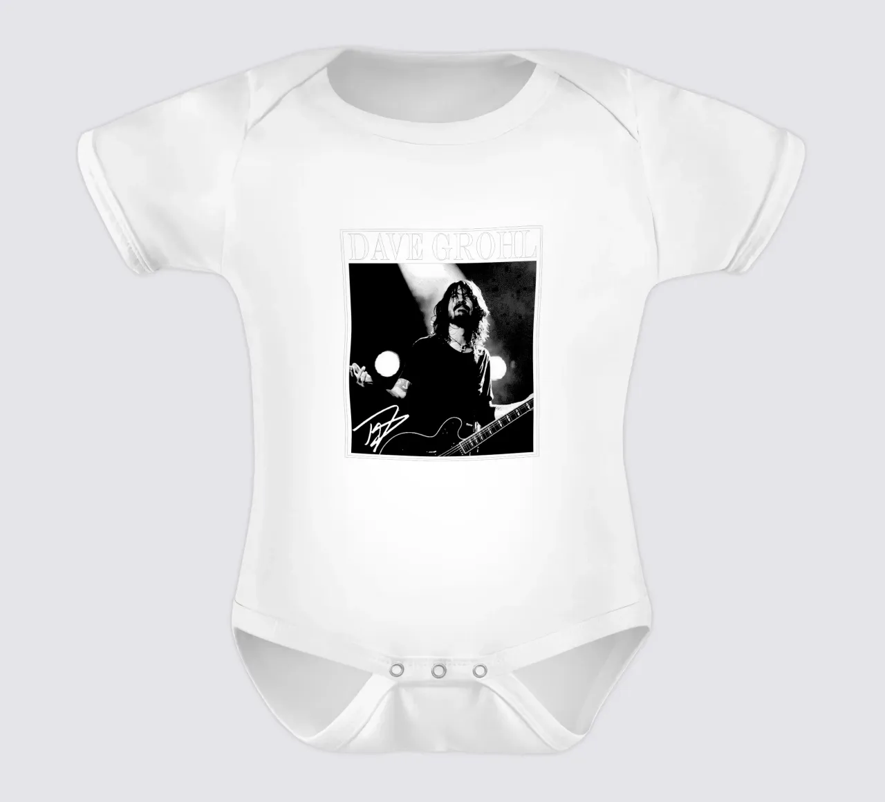 Pop Art Dave Grohl body neonato maniche corte da https://www.juniqe.com/uk/shop/Henndraws
