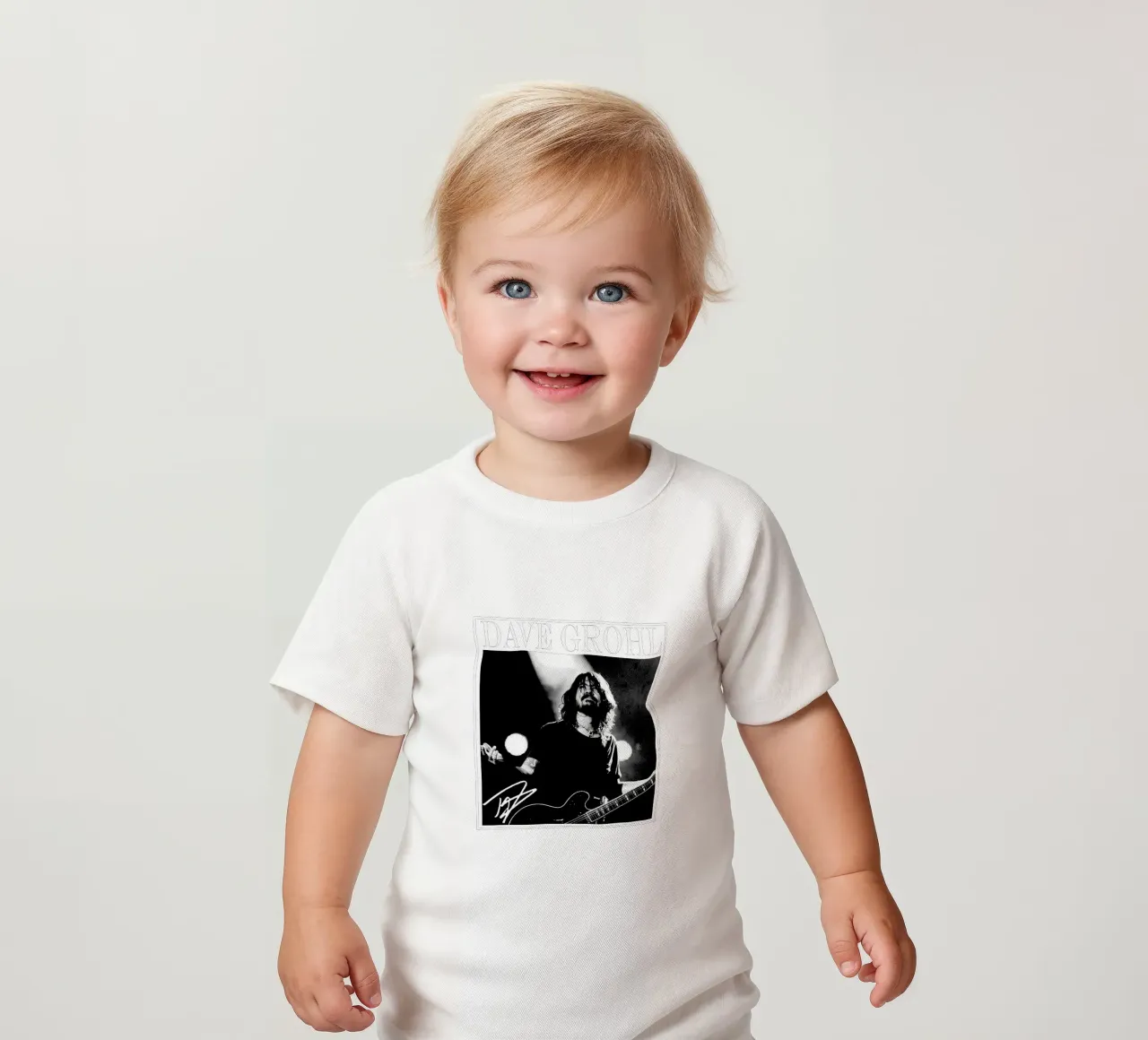 Pop Art Dave Grohl maglietta neonato da https://www.juniqe.com/uk/shop/Henndraws
