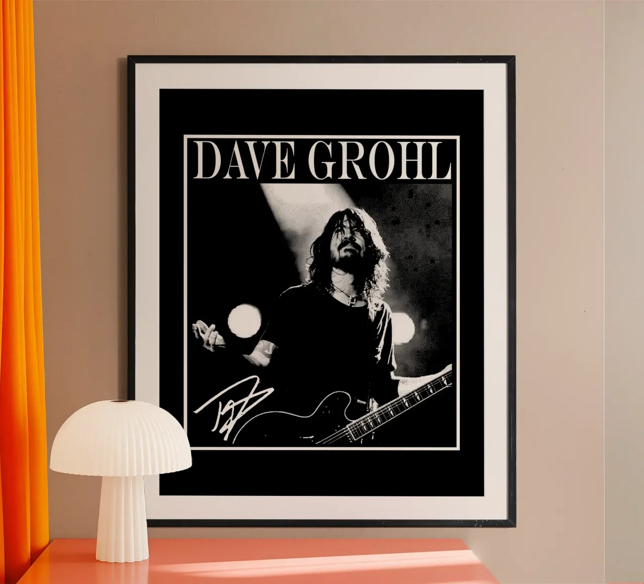 Pop Art Dave Grohl carta hahnemühle da https://www.juniqe.com/uk/shop/Henndraws