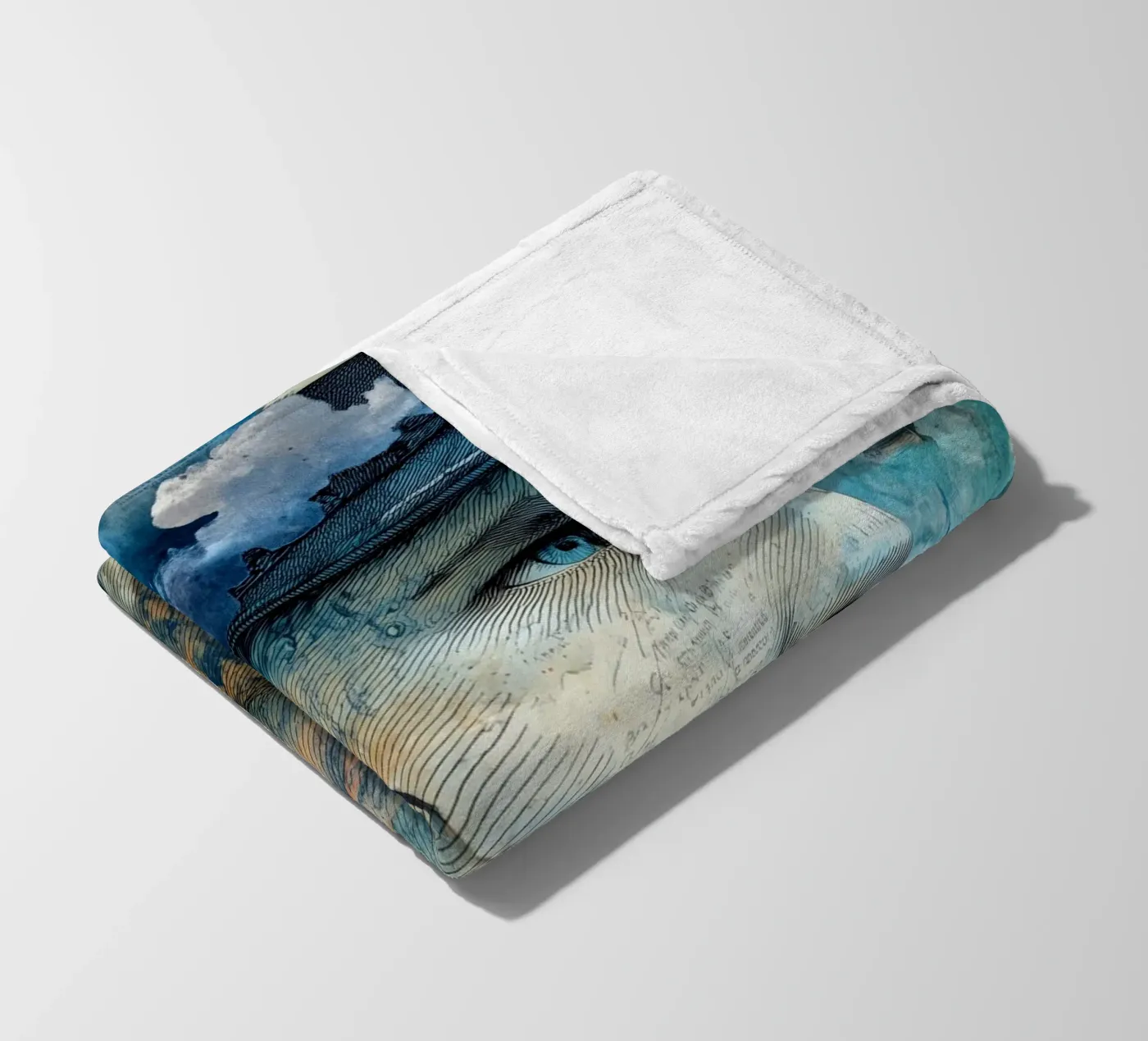 Kapitän Fleecedecke von Justyna Jaszke JBJart