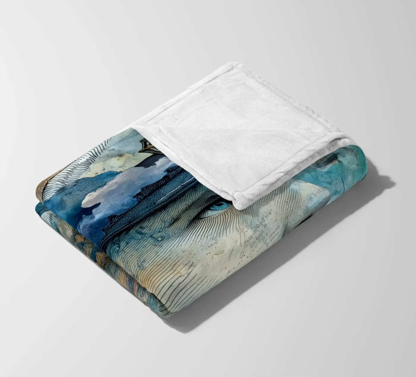 Kapitän Fleecedecke von Justyna Jaszke JBJart