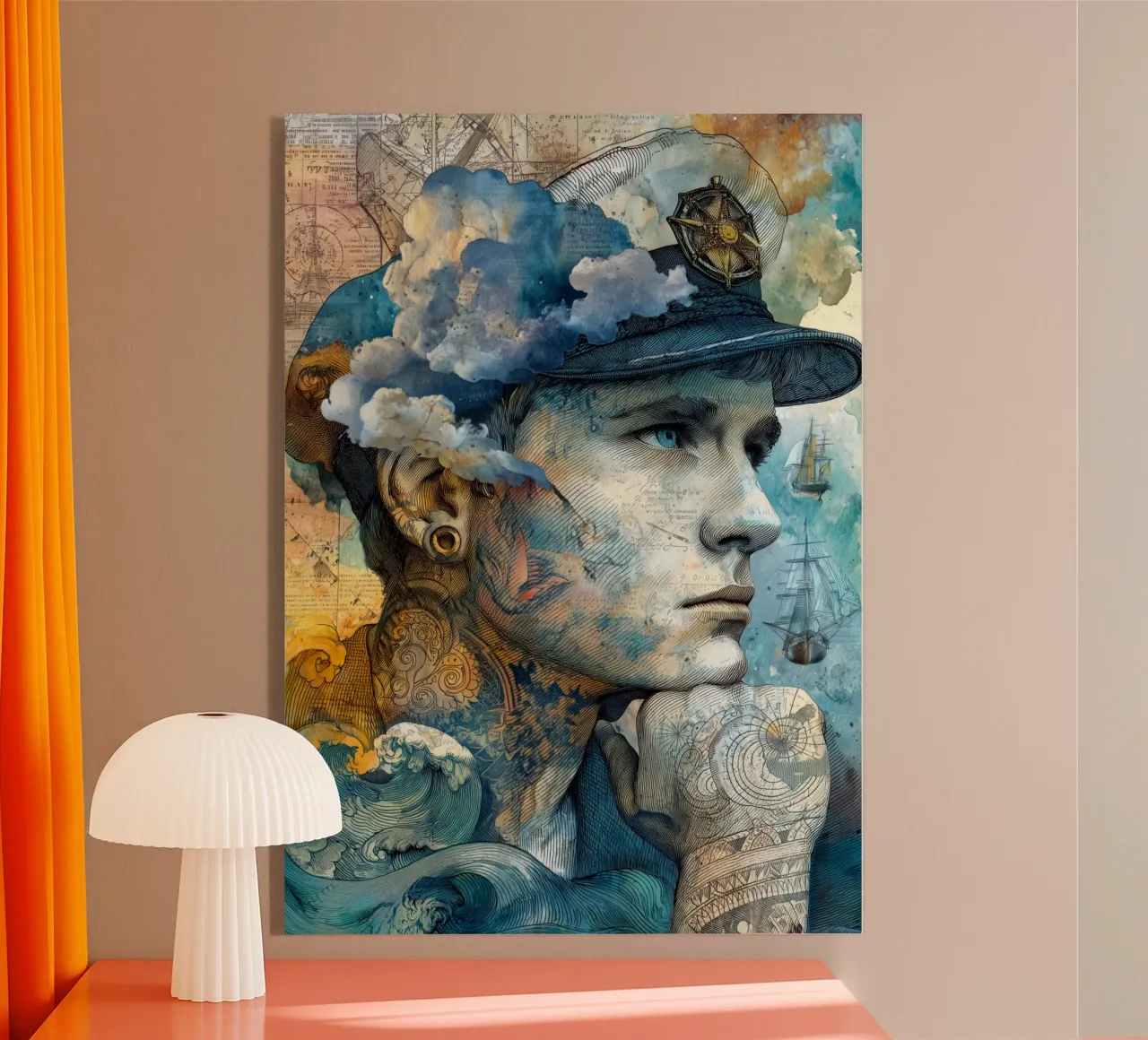 Capitano plexiglass da Justyna Jaszke JBJart