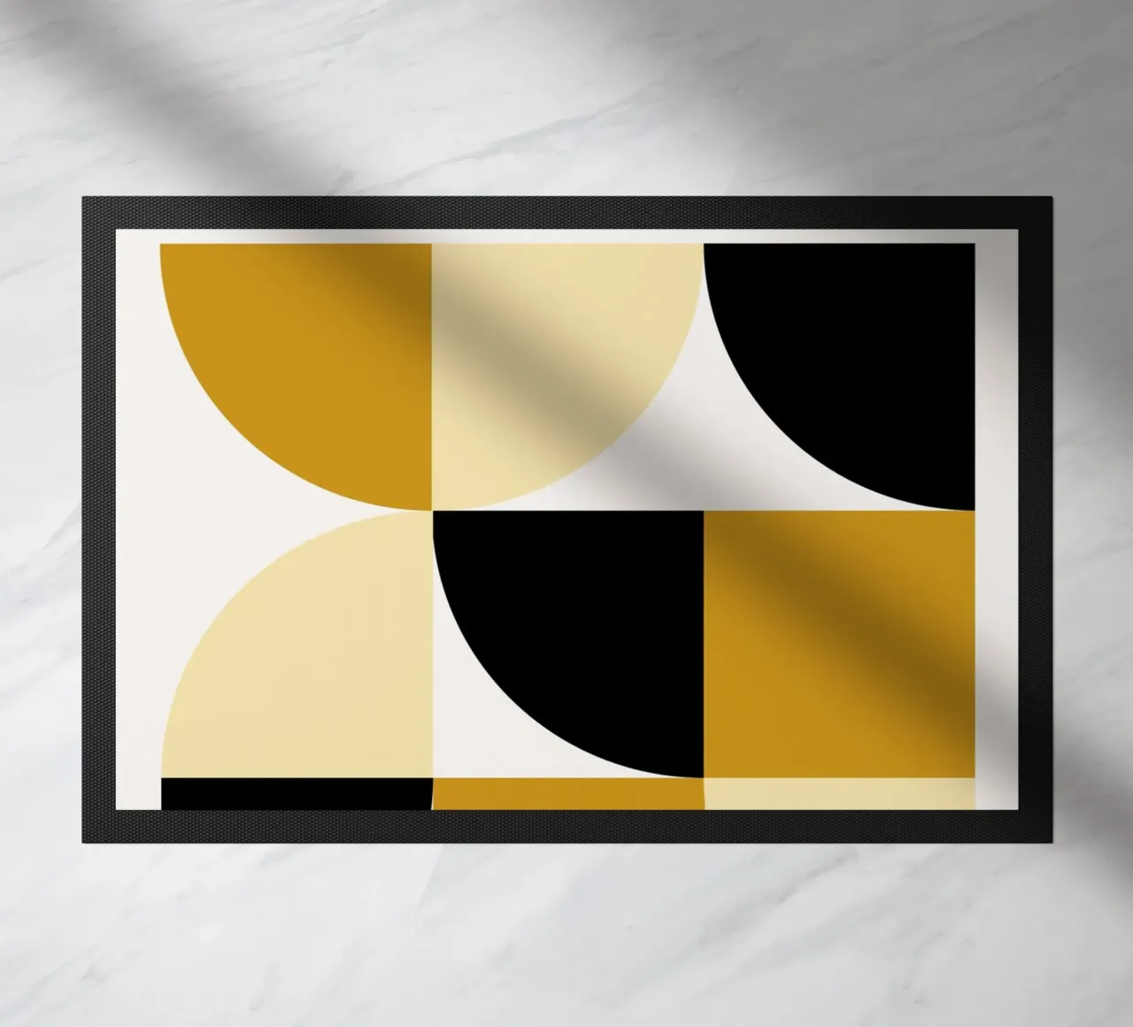 Forme Bauhaus - Poster di design geometrico zerbino da Casa Calm