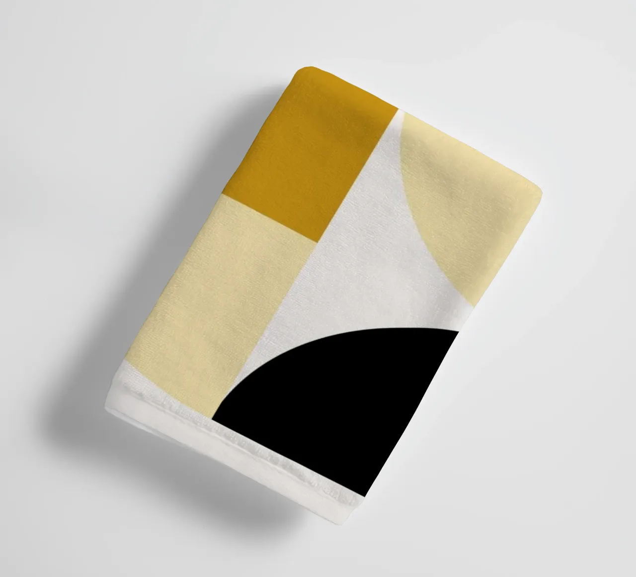 Forme Bauhaus - Poster di design geometrico asciugamano da bagno da Casa Calm