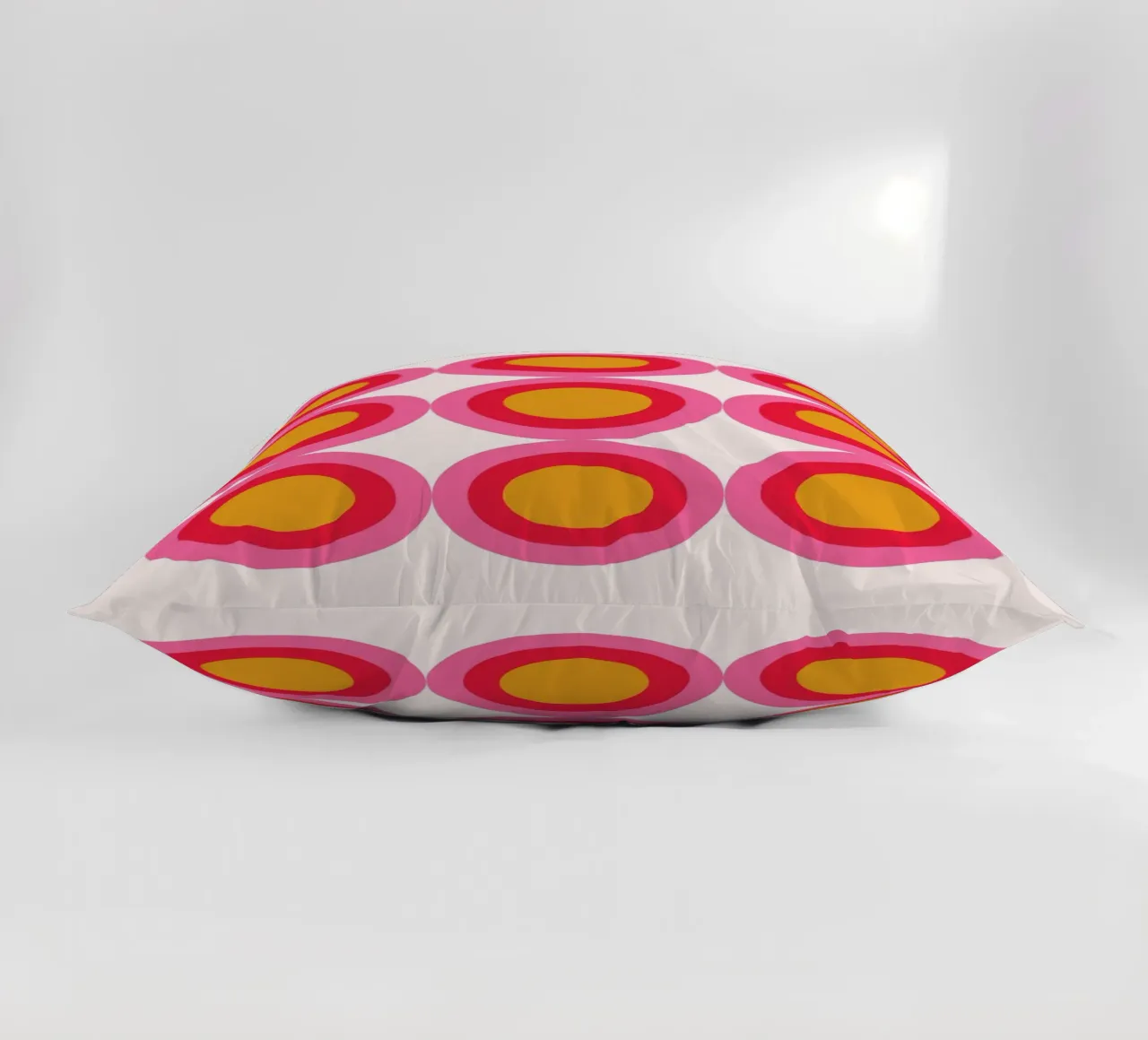 Bauhaus Pop Circles - Poster d'arte grafica cuscino da Casa Calm
