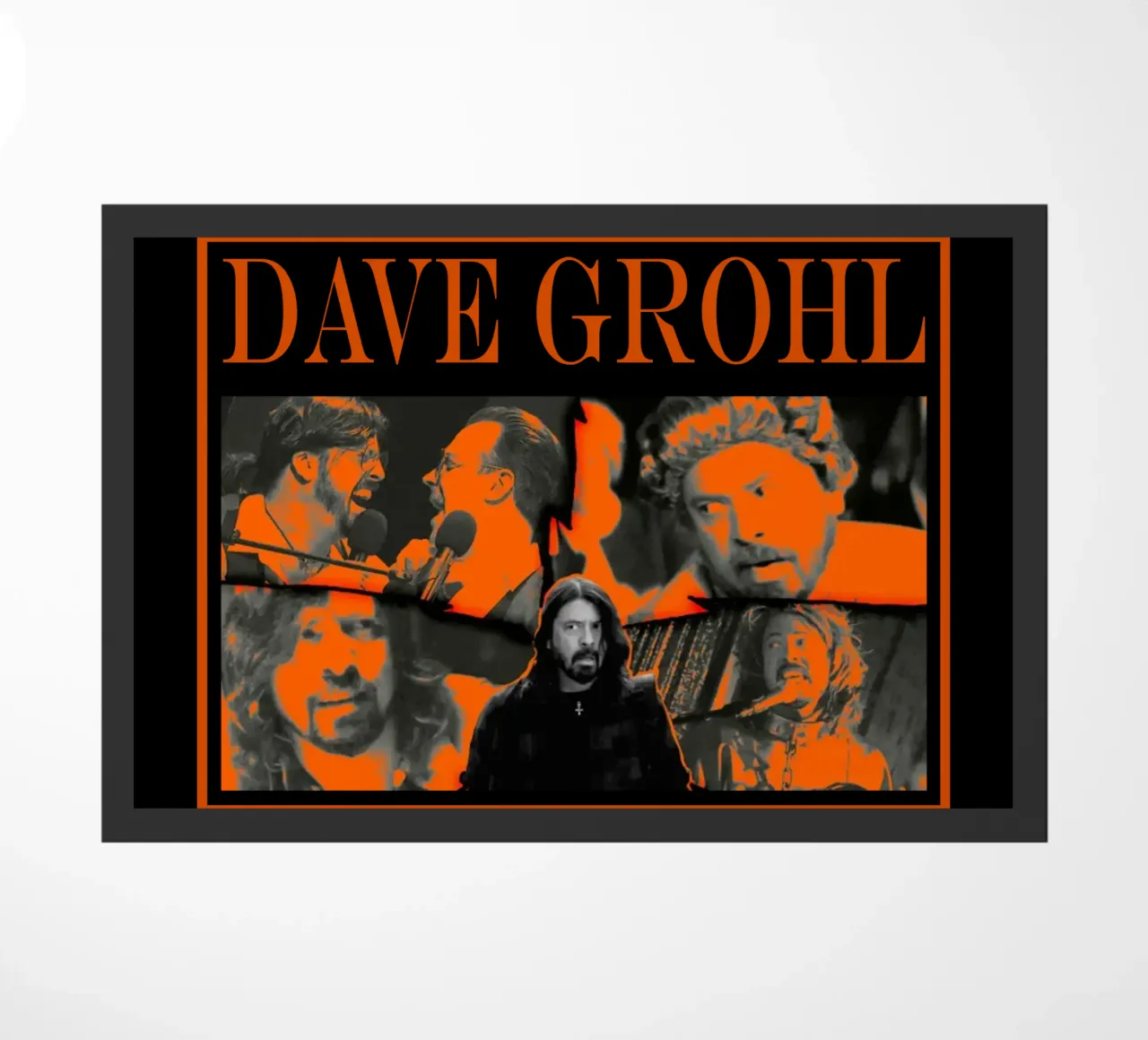 Stile Grunge Dave Grohl zerbino da https://www.juniqe.com/uk/shop/Henndraws