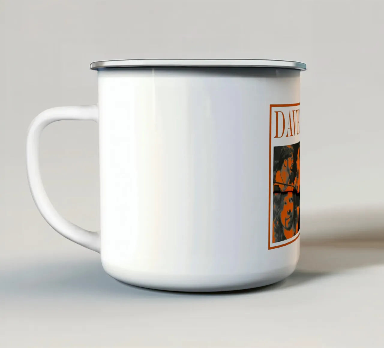 Stile Grunge Dave Grohl tazza in smalto da https://www.juniqe.com/uk/shop/Henndraws