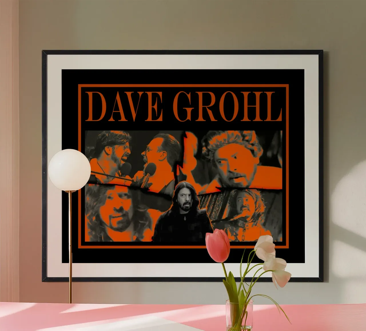 Stile Grunge Dave Grohl carta hahnemühle da https://www.juniqe.com/uk/shop/Henndraws