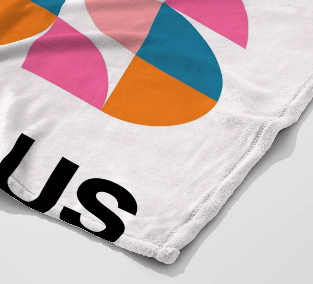 Poster Bauhaus - geometria e colori in stile retrò coperta in pile da Casa Calm