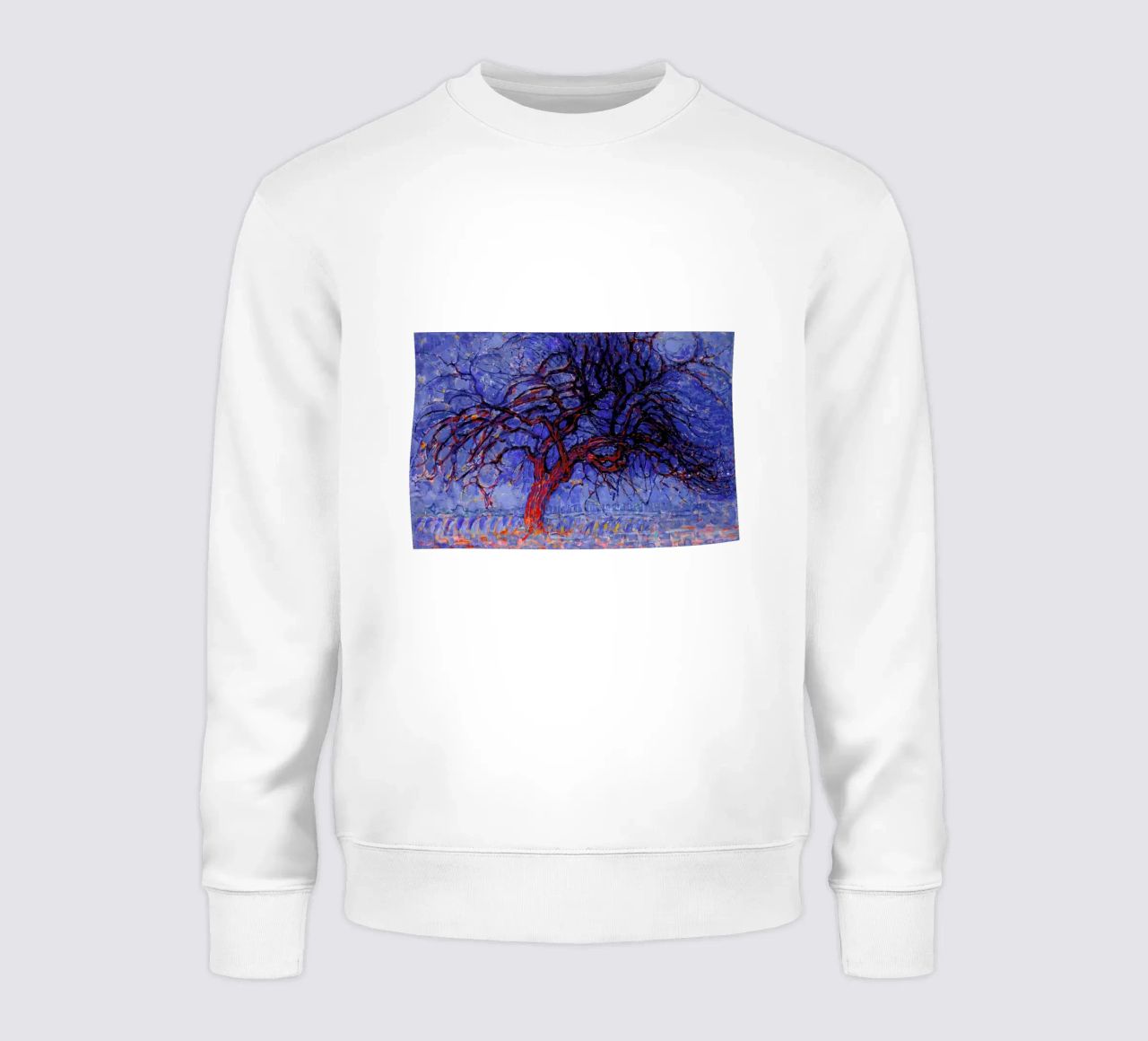 Mondrian - The Red Tree felpa da Vintage by JUNIQE