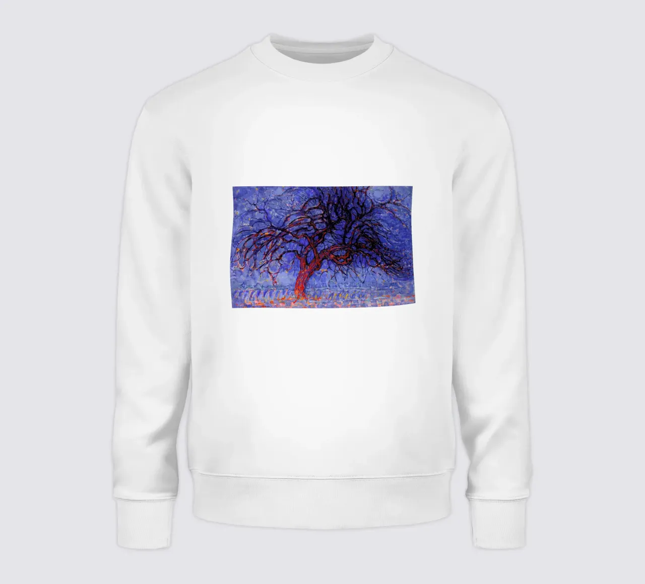 Mondrian - The Red Tree felpa da Vintage by JUNIQE