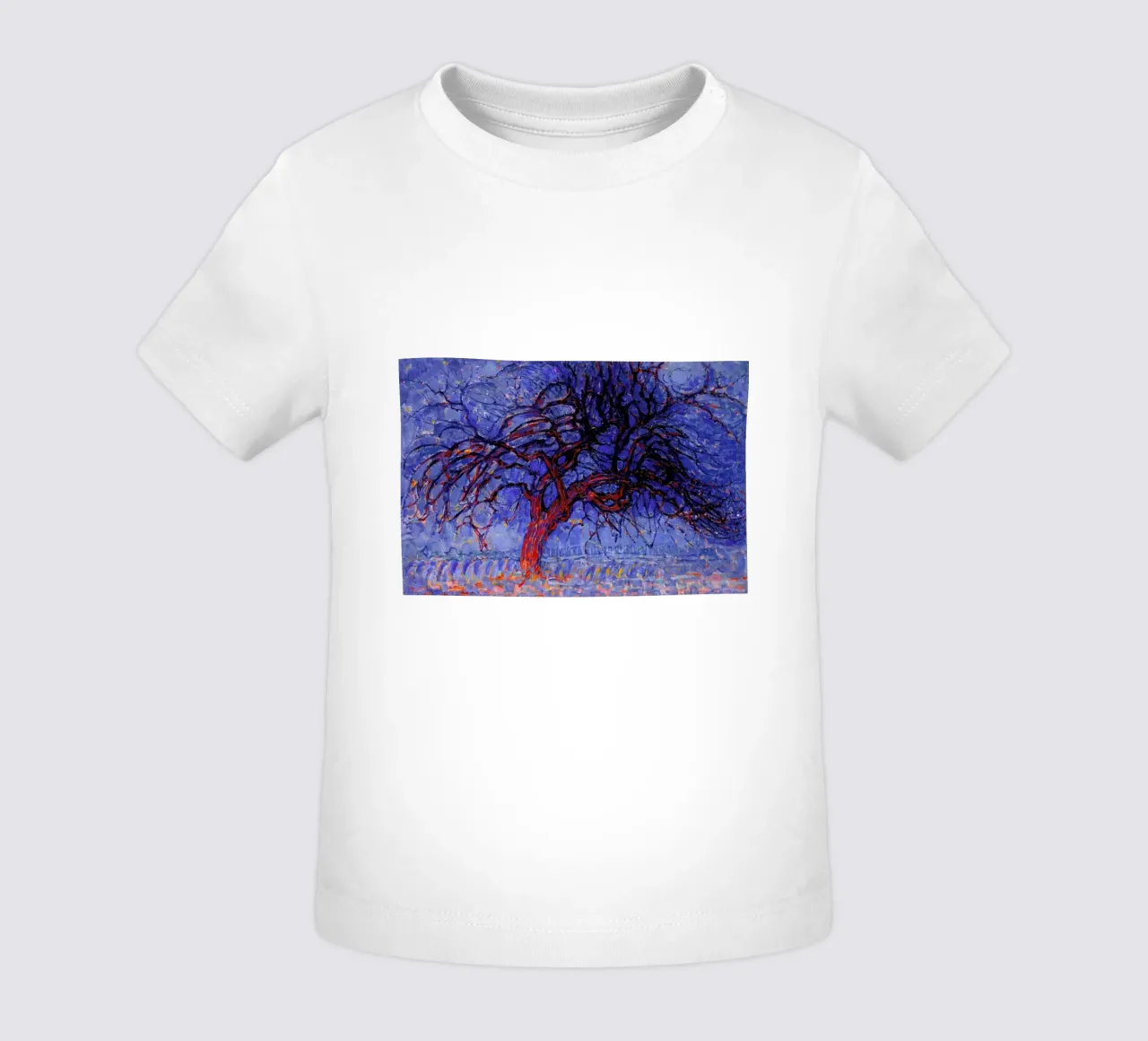 Mondrian - The Red Tree maglietta neonato da Vintage by JUNIQE