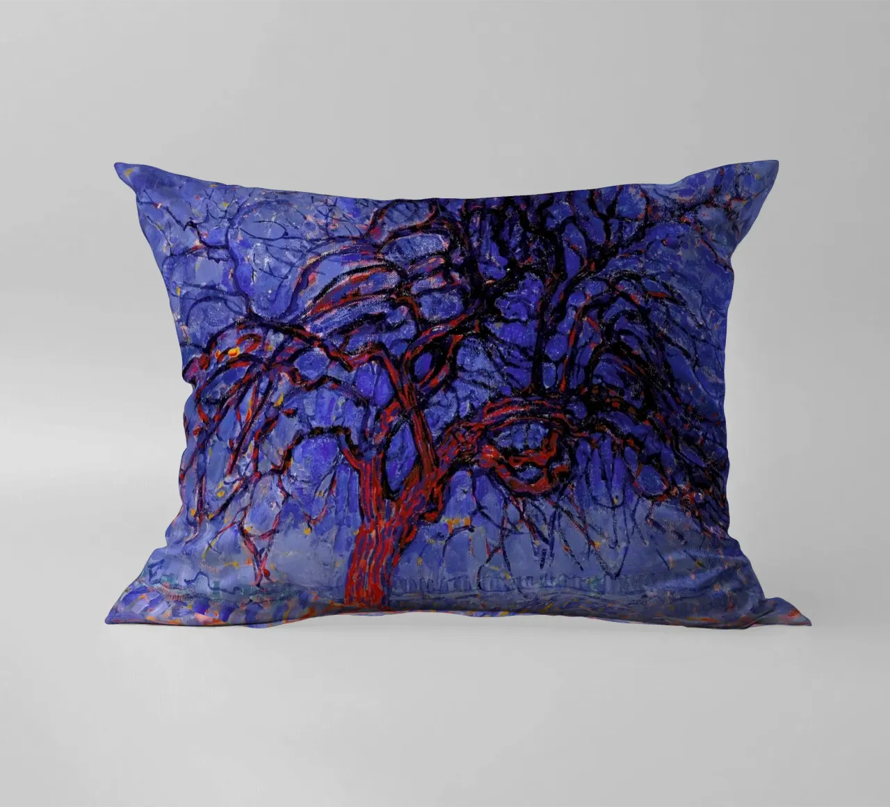 Mondrian - The Red Tree cuscino da Vintage by JUNIQE