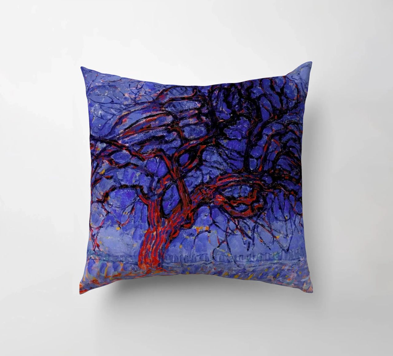 Mondrian - The Red Tree cuscino da Vintage by JUNIQE
