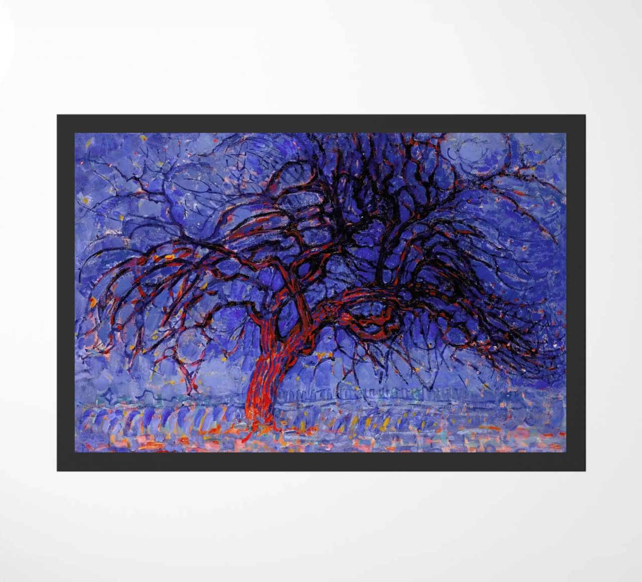 Mondrian - The Red Tree zerbino da Vintage by JUNIQE