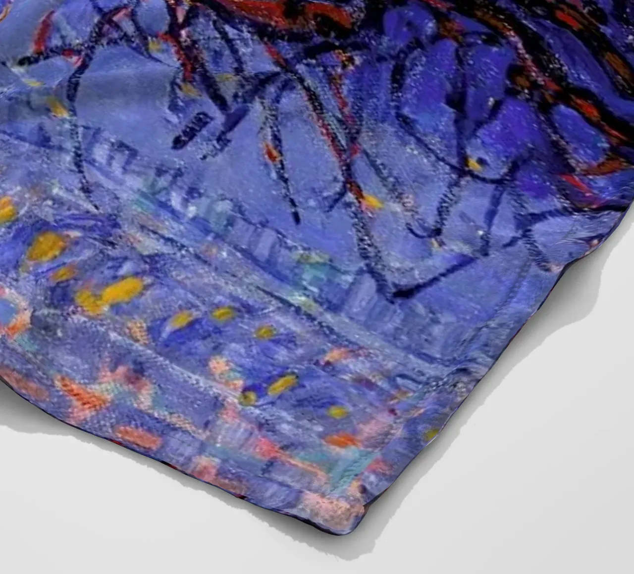 Mondrian - The Red Tree coperta in pile da Vintage by JUNIQE