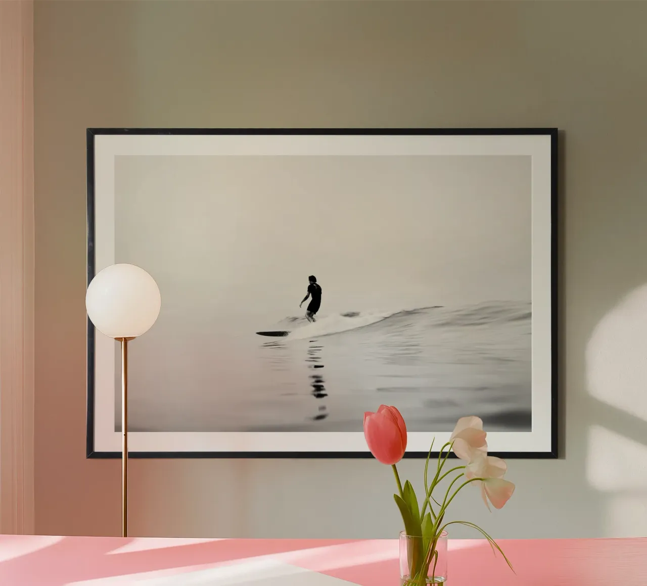 Nero minimale carta hahnemühle da PhotoVibe Decor