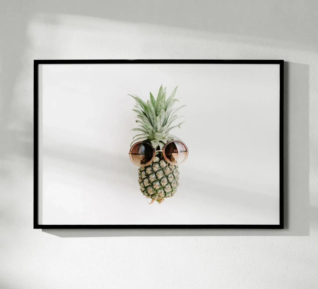 Minimalismo tropicale poster con telaio in legno da PhotoVibe Decor