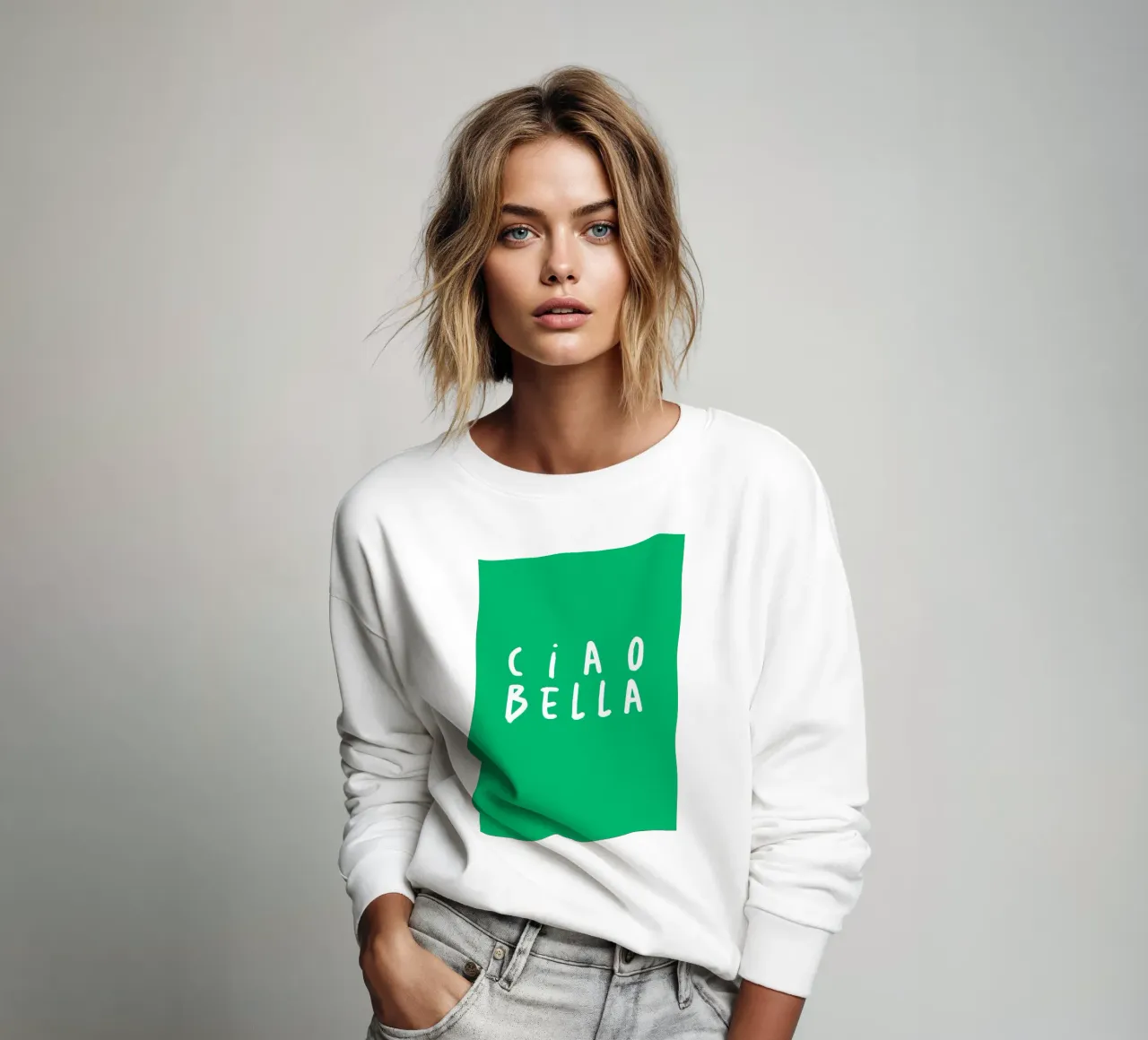 Ciao bella. felpa da FRICKE DESIGN