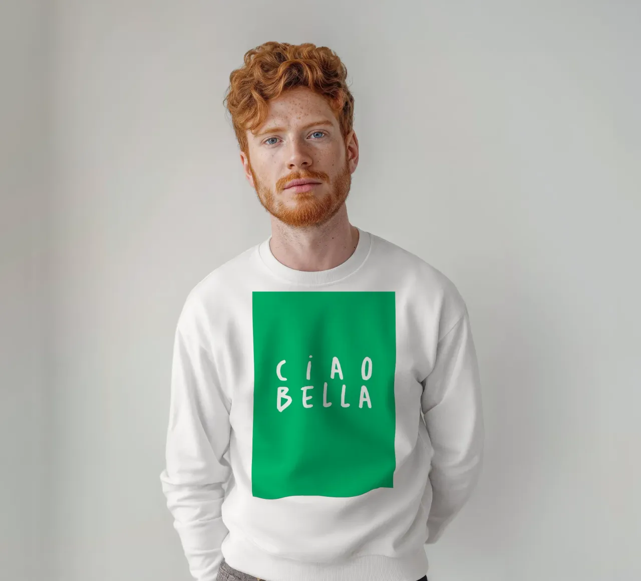 Ciao bella. felpa da FRICKE DESIGN