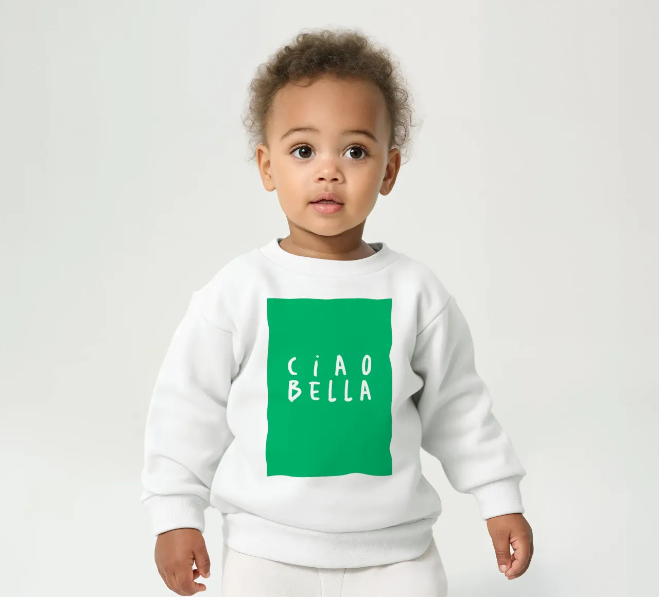 Ciao bella. felpa neonato da FRICKE DESIGN