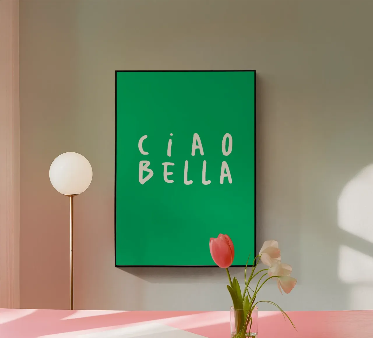 Ciao bella. plexiglass da FRICKE DESIGN