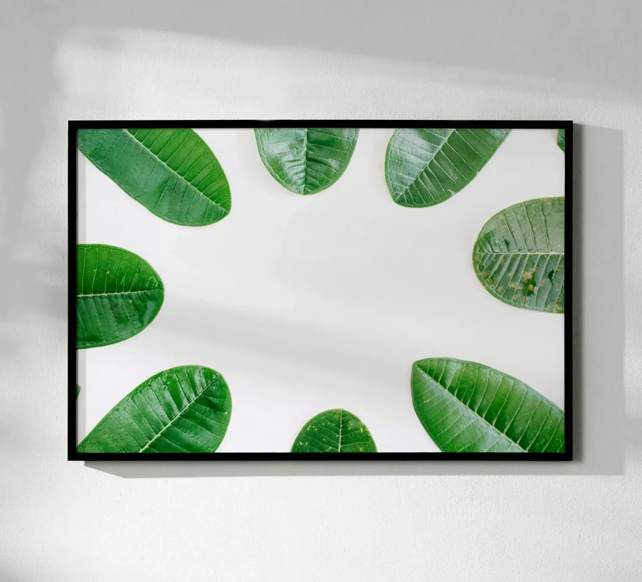 Minimalismo tropicale poster con telaio in plastica da PhotoVibe Decor