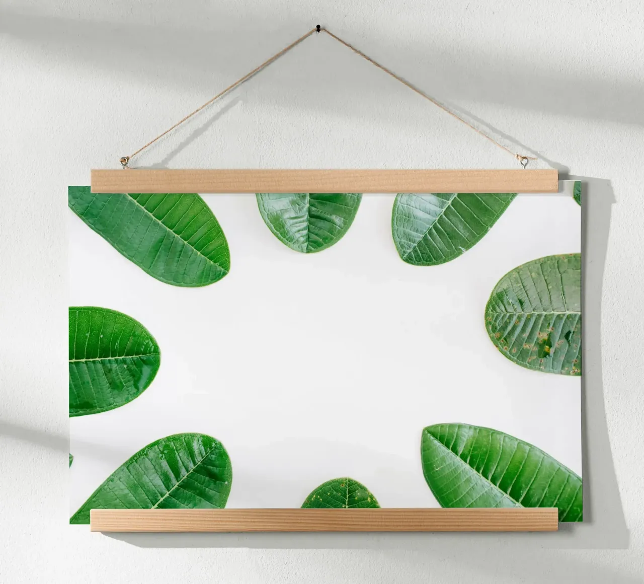 Minimalismo tropicale poster con telaio in plastica da PhotoVibe Decor