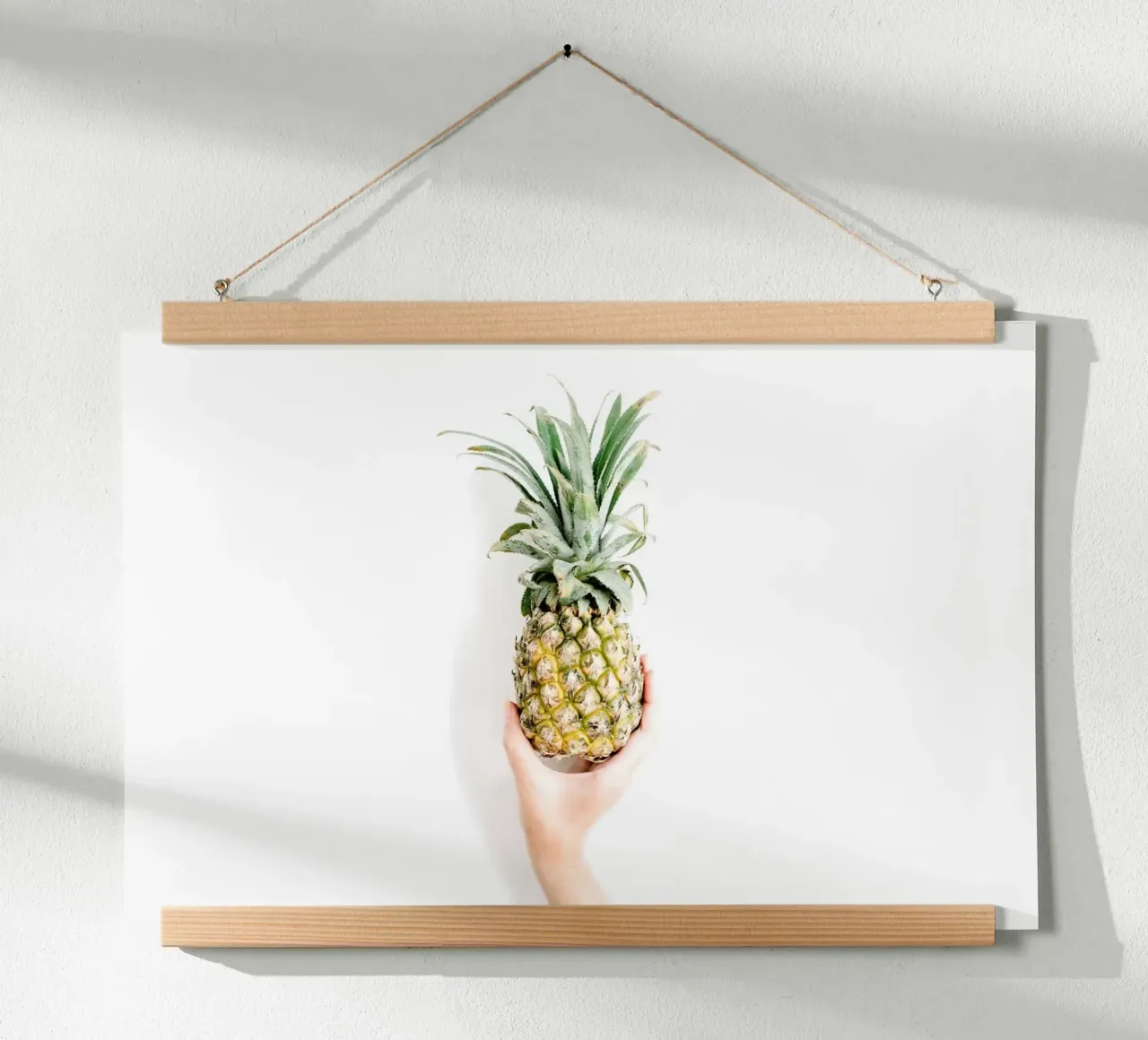 Minimalismo tropicale poster con telaio in alluminio da PhotoVibe Decor