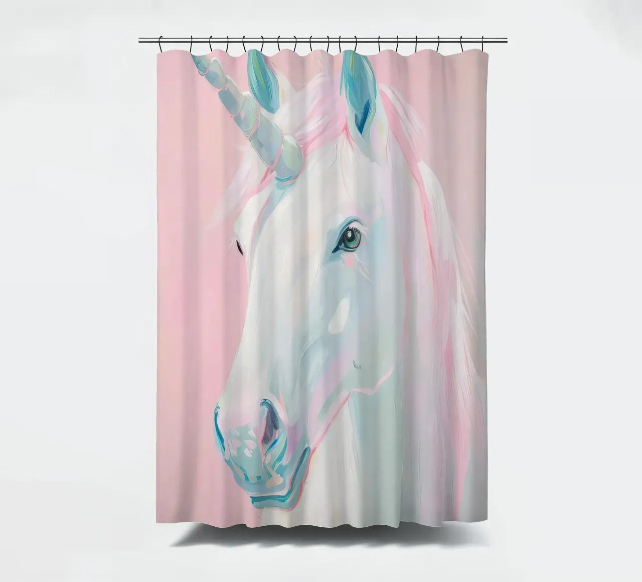 Unicorn Magic shower curtain by Attaboy Dsgn