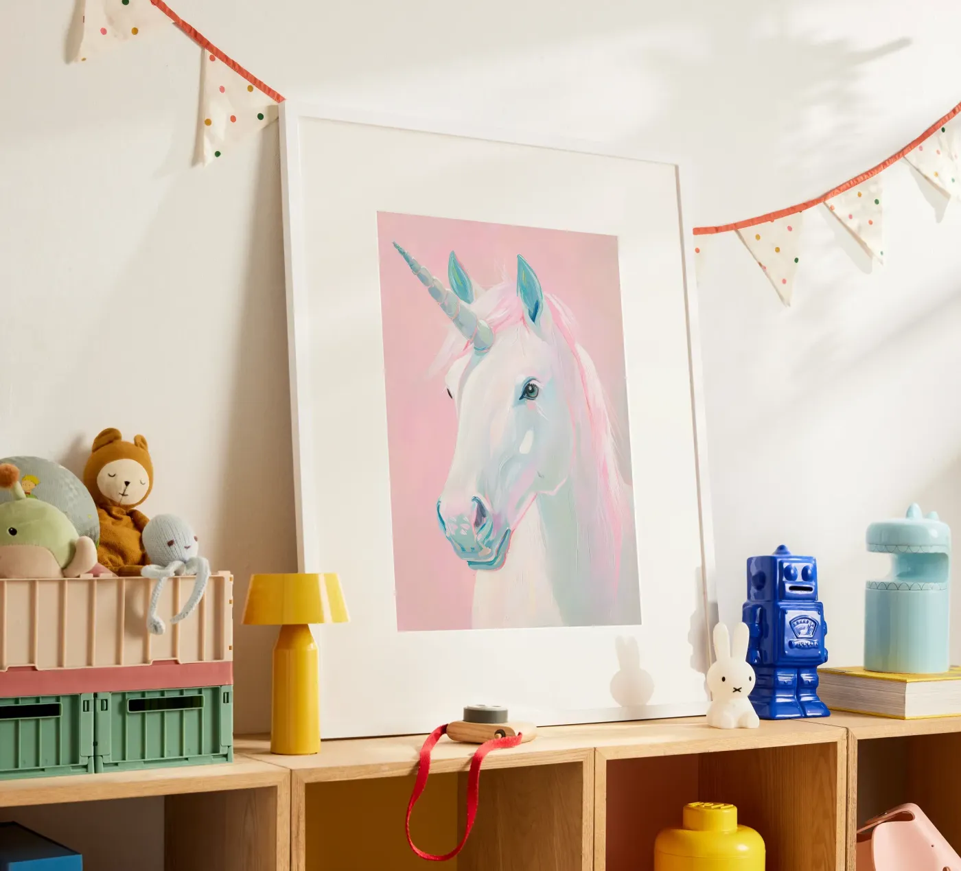 Unicorn Magic poster van Attaboy Dsgn