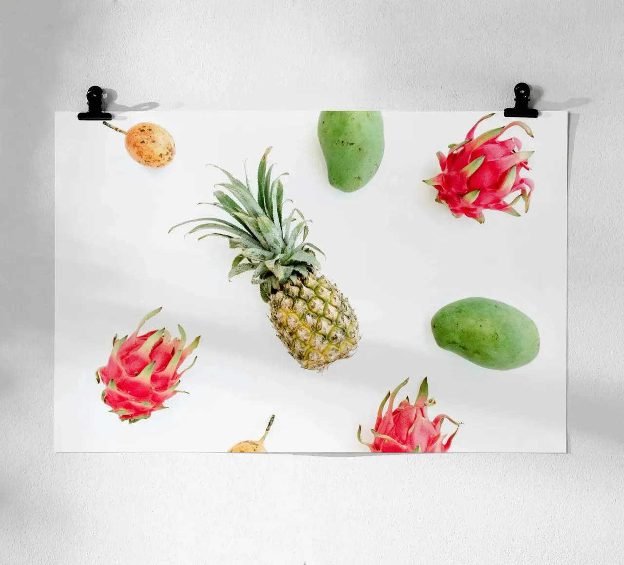 Minimalismo tropicale poster con telaio in plastica da PhotoVibe Decor