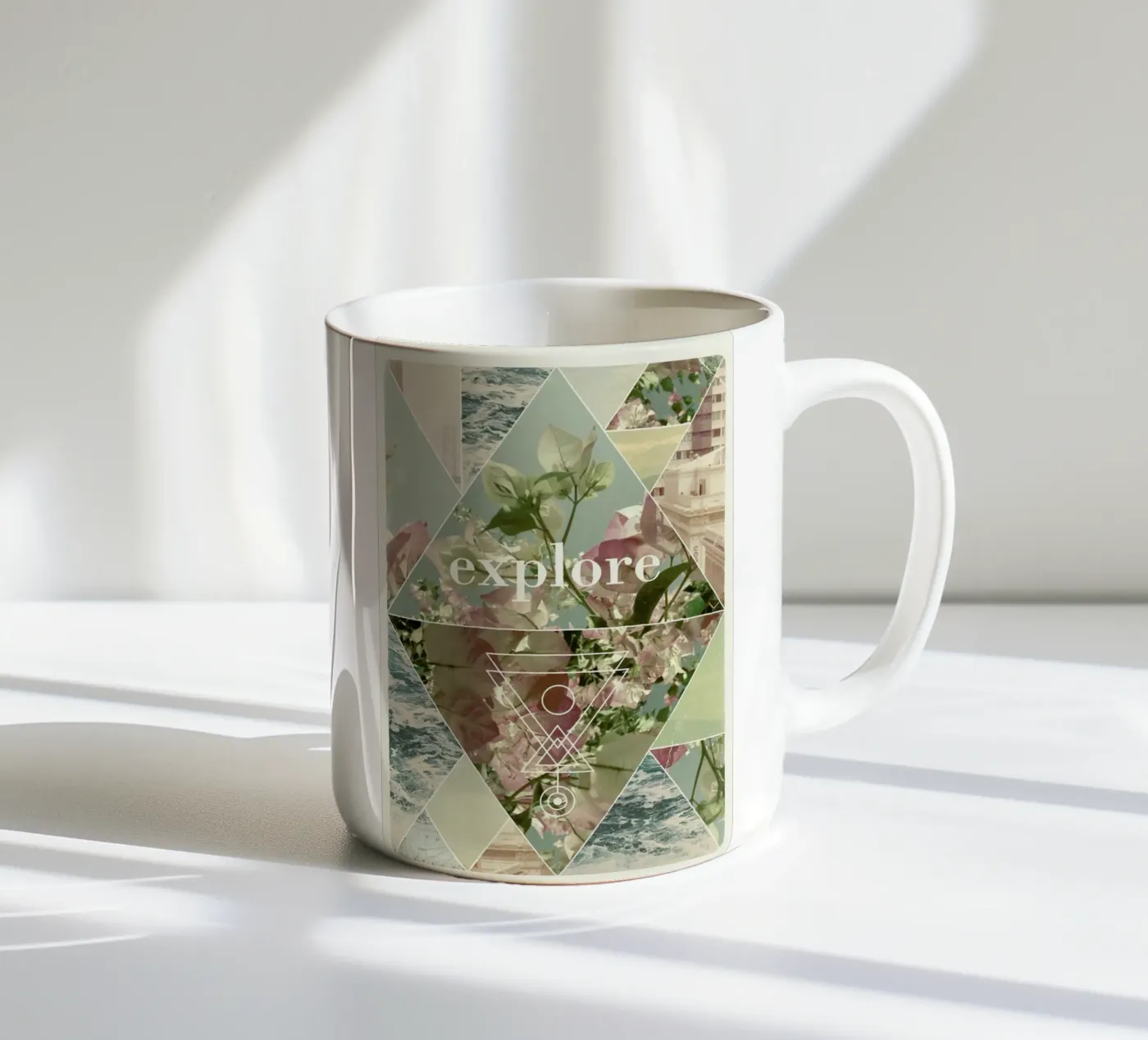 Explore I mug en céramique de Florent Bodart