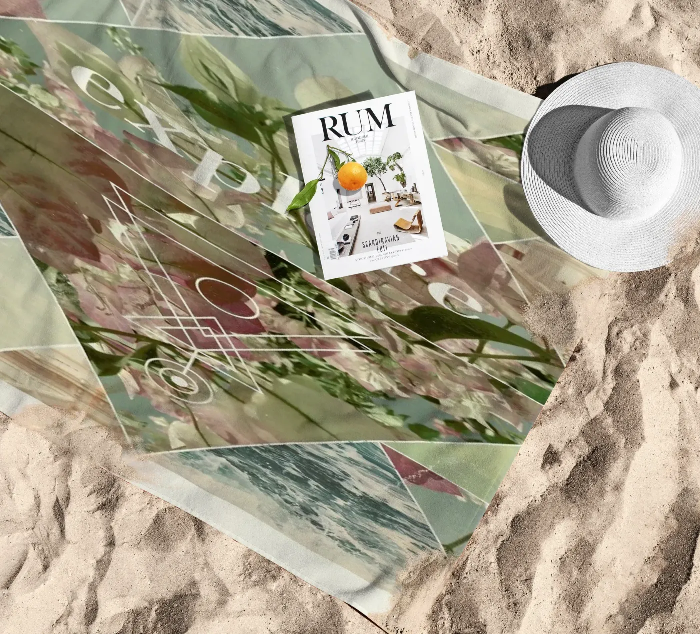 Explore I serviette de plage de Florent Bodart