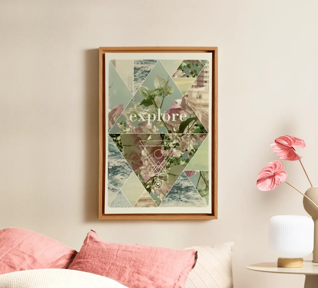Explore I tela con Cornice a cassetta da Florent Bodart