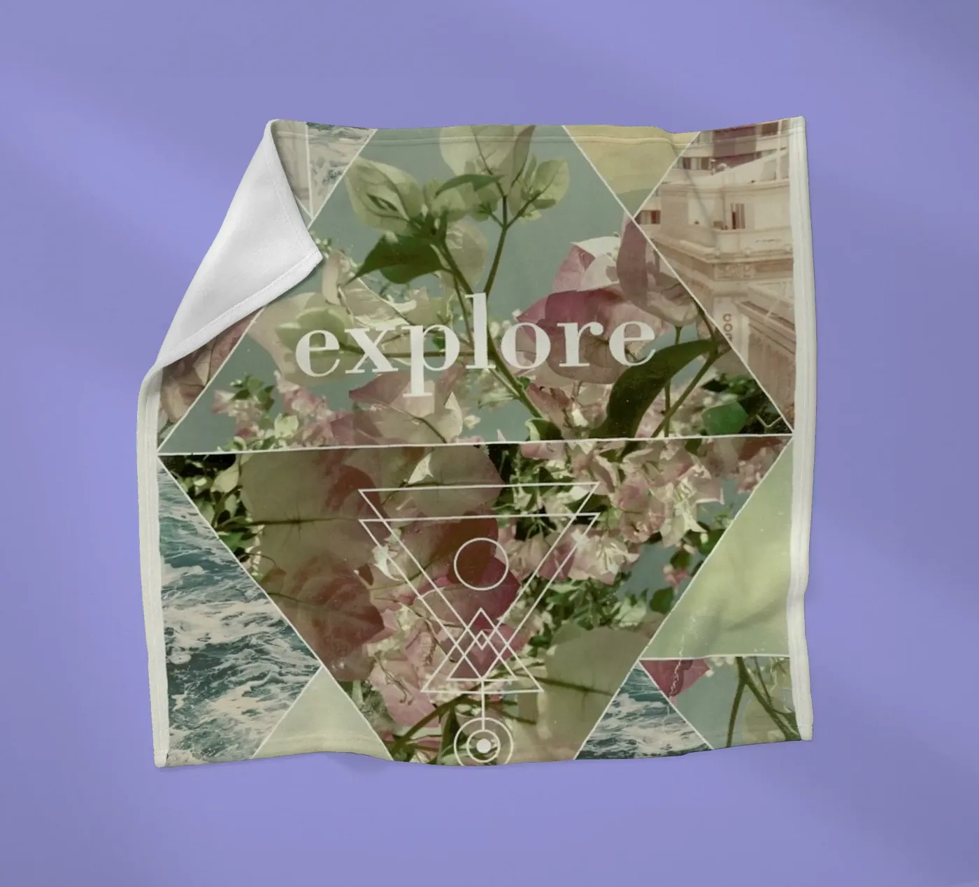 Explore I fleecedeken van Florent Bodart