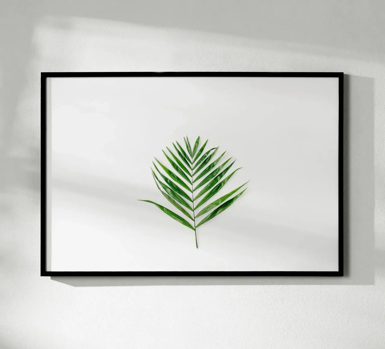 Minimalismo tropicale poster con telaio in plastica da PhotoVibe Decor