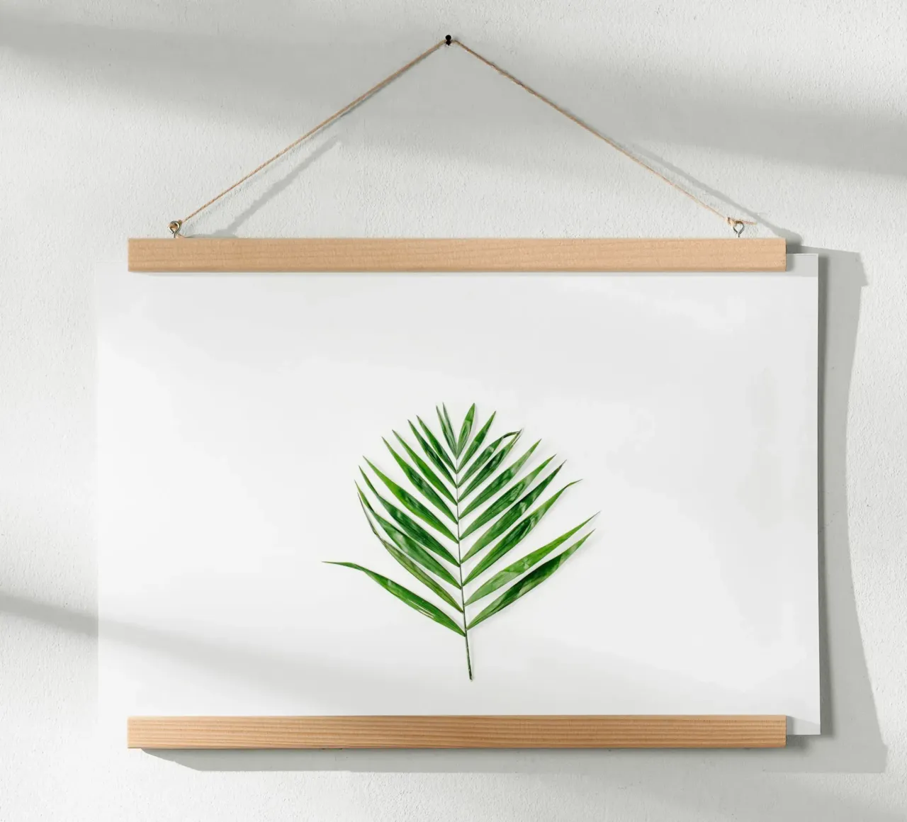 Minimalismo tropicale poster con telaio in plastica da PhotoVibe Decor