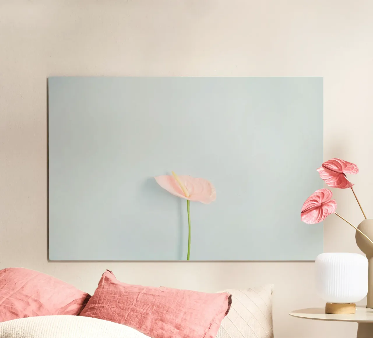 Minimalismo tropicale poster con telaio in plastica da PhotoVibe Decor
