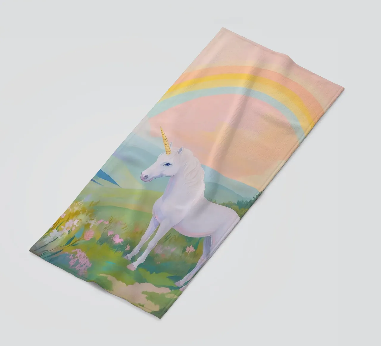Unicorn & Rainbow telo mare da Attaboy Dsgn