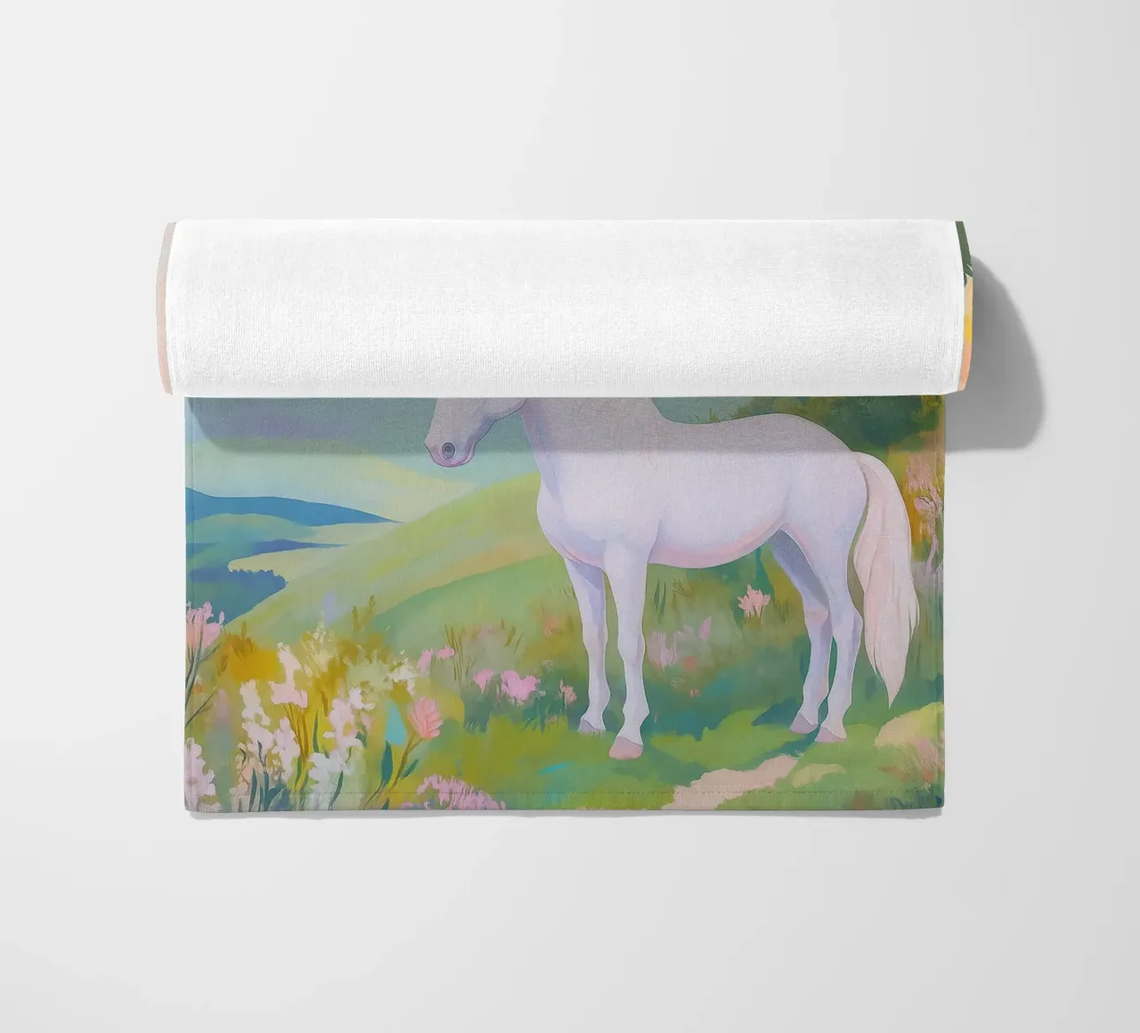 Unicorn & Rainbow telo mare da Attaboy Dsgn