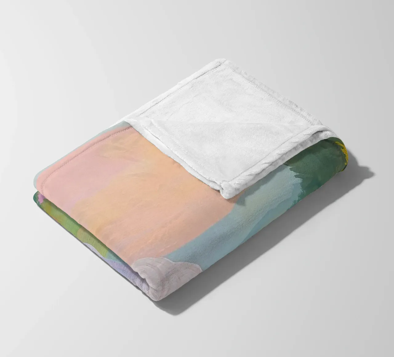 Unicorn & Rainbow coperta in pile da Attaboy Dsgn