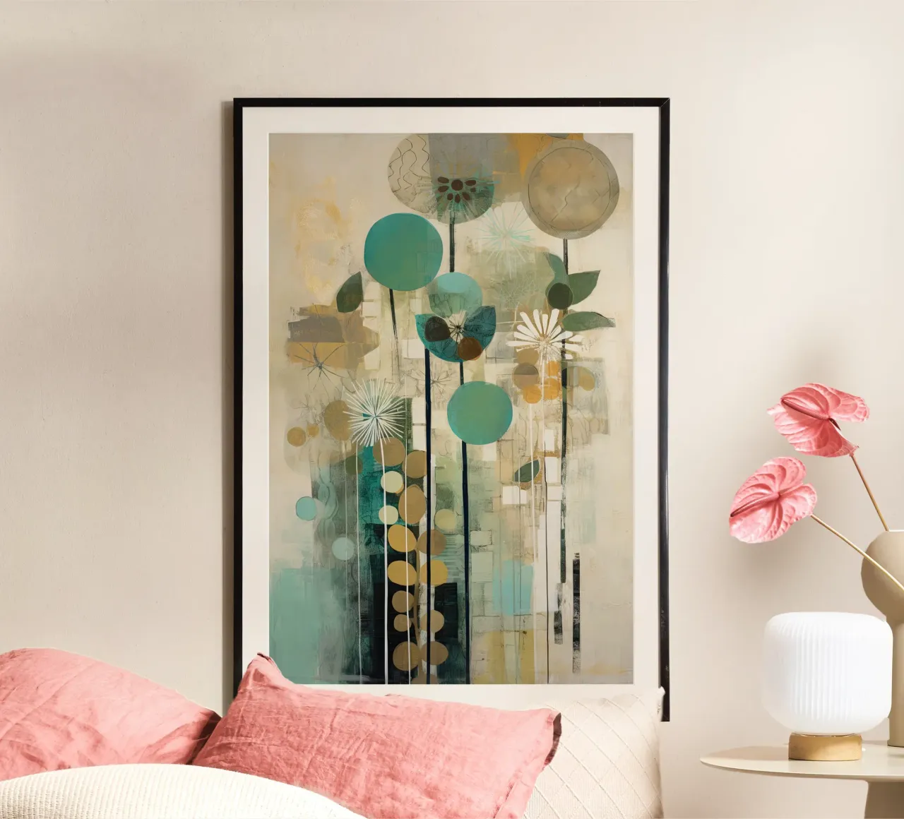 Arte da parete di Imagine poster con telaio in legno da Imagine