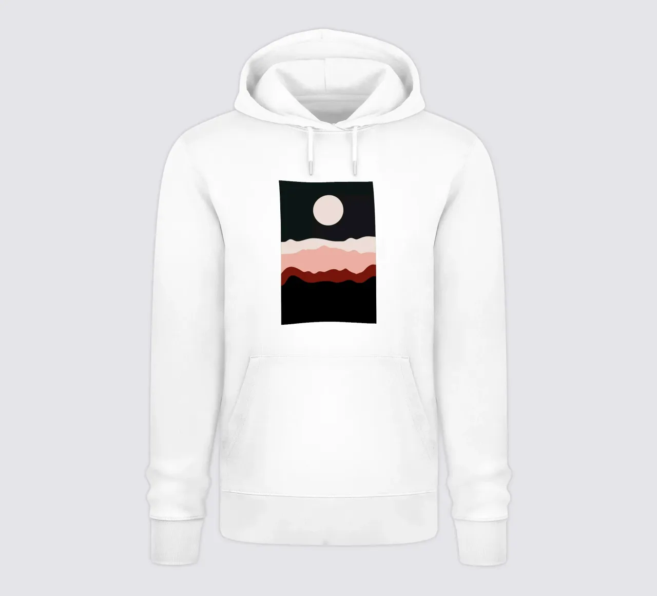 Desert Twilight felpa con cappuccio da Pure