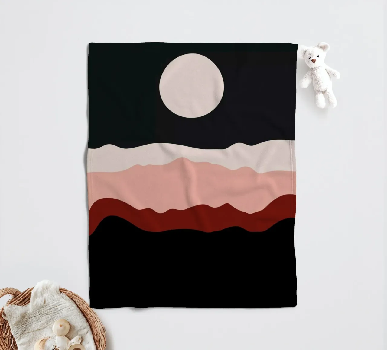 Desert Twilight coperta in pile da Pure