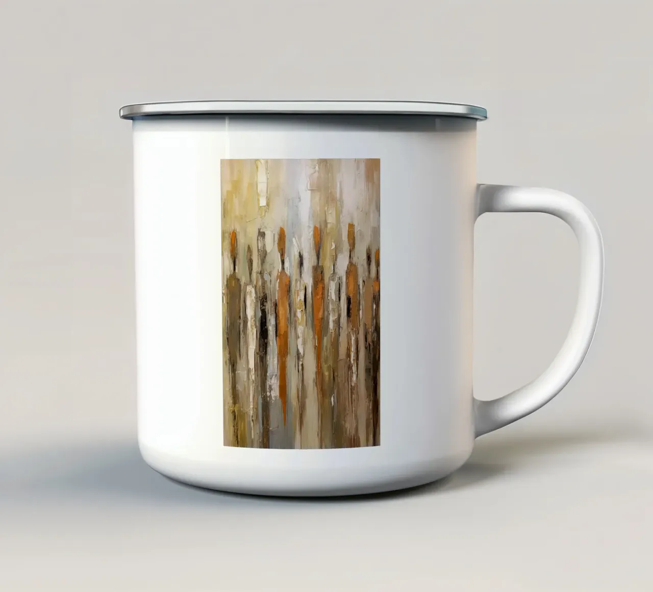 Arte da parete di Imagine tazza in smalto da Imagine